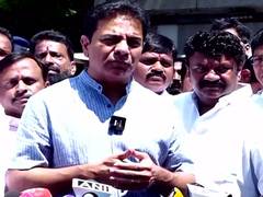 
      
      KTR meets arrested BRS leader Balka Suman in jail
      
      