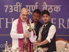 
      
      Amit Shah chairs 73rd Plenary Meeting of the NEC
      
      