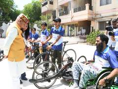 
      
      Differently-abled athletes inspire society...: Telangana Governor
      
      