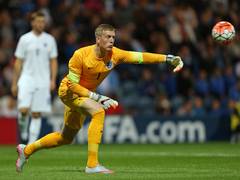 
      
      Jordon Pickford ready to take penalty for England at FIFA WC
      
      