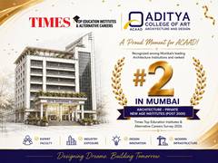 
      
      Aditya College of Architecture and Design Ranked #2 in Mumbai
      
      