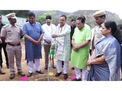 
      
      Rajasthan CM Bhajanlal Sharma participates in plantation drive
      
      