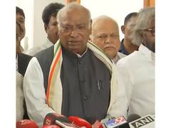 
      
      Congress President Kharge files Rajya Sabha nomination
      
      