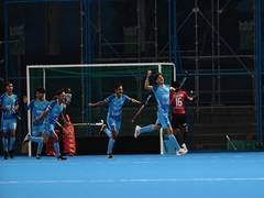 
      
      Ashish Tani Purti's hat-trick powers India to Men's U-18 Asia Cup
      
      