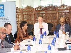 
    India's Permanent Representative to UN, UNDP Administrator De co
    