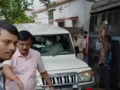 
      
      West Bengal: Locals hurl eggs at police van carrying Sujoy Hazra
      
      
