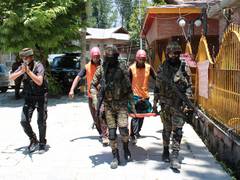 
      
      Ganderbal Police conducts mock drills ahead of Amarnath Yatra
      
      