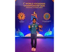 
      
      Niral Wadekar wins two titles at World Yogasana Championship
      
      