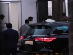 
      
      Suvendu Adhikari visits TMC MP Satabdi Roy's residence
      
      