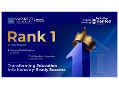 
      
      Uttar Pradesh Gets Its Academic Champion as Sanskriti University 
      
      