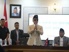 
      
      Sudhan Gurung makes comeback as Nepal's Home Minister
      
      