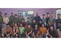
      
      Manipur: 14 Kuki hostages released in presence of police
      
      