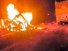 
      
      Delhi: 3 parked two-wheelers damaged in fire in Jahangir Puri
      
      