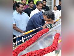 
      
      CM Vijay visits late director Bharathiraja's residence
      
      
