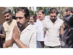
      
      Suriya visits Bharathiraja's residence to pay last respects
      
      