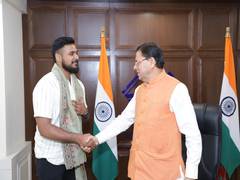 
      
      Ulhas KS honoured by CM Dhami for international achievements
      
      