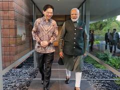 
      
      Singapore PM extends wishes to PM Modi on historic 12-year tenure
      
      