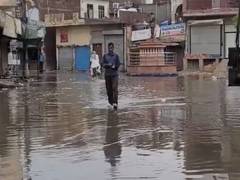 
      
      Haryana: Brief rainfall causes severe waterlogging in Ambala
      
      