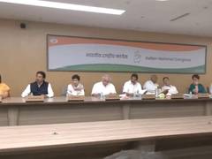 
      
      Congress president Kharge chairs party meeting in Delhi
      
      