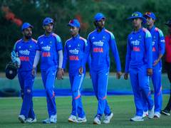 
      
      Afghanistan A cruise past India A by DLS in rain-hit tri-series
      
      