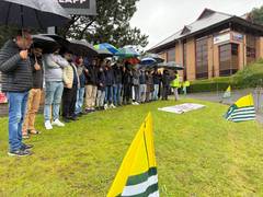 
      
      PoJK activists protest outside Pakistani Consulate in UK
      
      