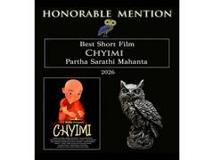 
      
      “Chyimi” receives honourable Mention at Athens Marathon Film Awar
      
      