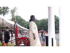 
      
      Murmu reviews IMA Passing Out Parade in Dehradun
      
      