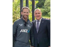 
      
      NZ PM Christopher Luxon hails Kane Williamson after retirement
      
      