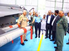 
      
      Air Marshal Ashutosh Dixit visit HAL
      
      