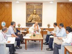 
      
      Amit Shah chairs MHA meeting of to ensure facilitation of HLCDC
      
      