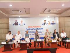 
      
      Mansukh Mandaviya chairs Viksit Porbandar Furniture Park Summit
      
      