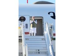 
      
      PM Modi arrives in Nice, kicks off France visit
      
      