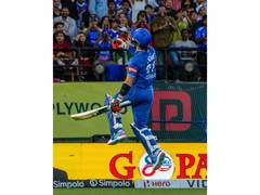 
      
      Record-breaking outing for Afghanistan's Gurbaz against India
      
      