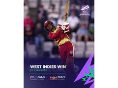 
      
      Women's T20 WC: Shemaine, Aaliyah help WI seal seven wicket win
      
      