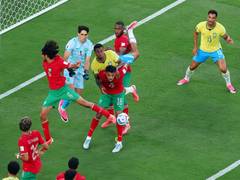 
      
      FIFA WC: Brazil play out eventful 1-1 draw against Morocco
      
      