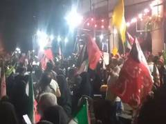 
      
      Dozens demonstrate against peace deal with US outside Iran...
      
      