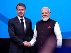 
      
      PM Modi and French President Macron hold bilateral meeting in Nic
      
      