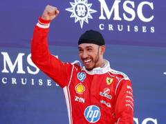
      
      Hamilton claims first Ferrari victory at Barcelona-Catalunya GP
      
      