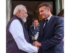 
      
      PM Modi, Macron exchange perspectives on Ukraine, West Asia
      
      
