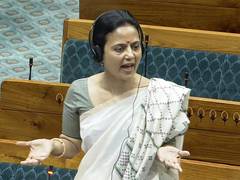 
      
      TMC MP Mahua Moitra launches sharp attack at Sudip Bandyopadhyay
      
      