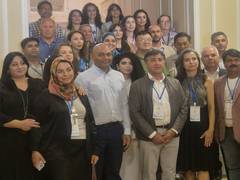 
      Indian artists showcase heritage at Baku's art festival
      