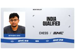 
      
      Mitrabha tops regional qualifier to join India’s chess contingent
      
      