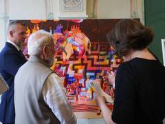 
    PM Modi praises Varanasi-themed exhibition in Slovakia
    