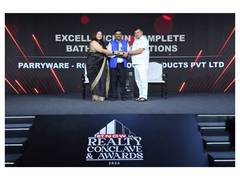 
      
      Parryware Bags 'Excellence in Complete Bathroom Solutions
      
      