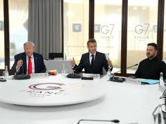 
      
      G7 summit kicks off with first session on Ukraine
      
      