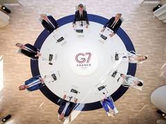 
      
      Iran deal dominates G7 dinner discussions
      
      