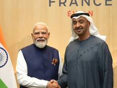 
      
      PM Modi holds bilateral meeting with UAE President at G7 Summit
      
      