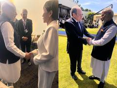 
      
      PM Modi meets UAE, Kenya, Japan, Egypt, South Korea leaders at G7
      
      