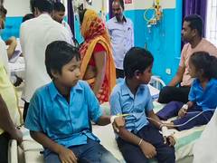 
      
      Telangana: 15 children hospitalised after eating panipuri
      
      