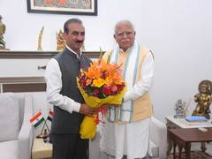 
      
      Himachal CM urges Centre to increase free power royalty share
      
      